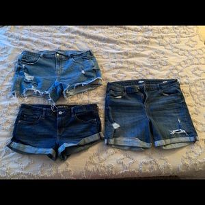 EXPRESS denim shorts
